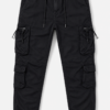 Men's Black Tactical Cargo Joggers – Premium Streetwear Pants